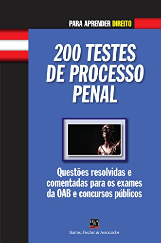 Libro 200 Testes De Processo Penal De Varios Autores Barros
