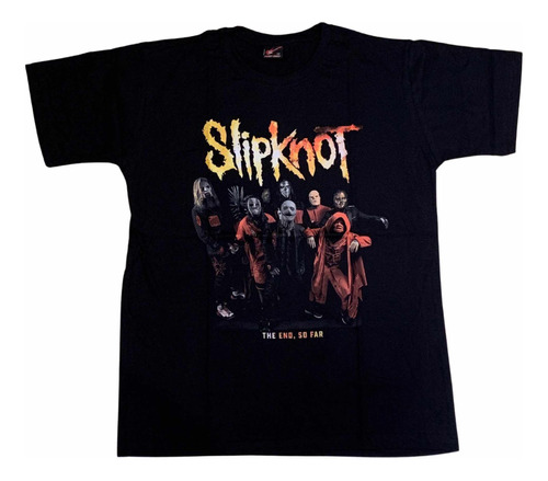 Camisa Camiseta Slipknot The End So Far 100% Algodão Silk