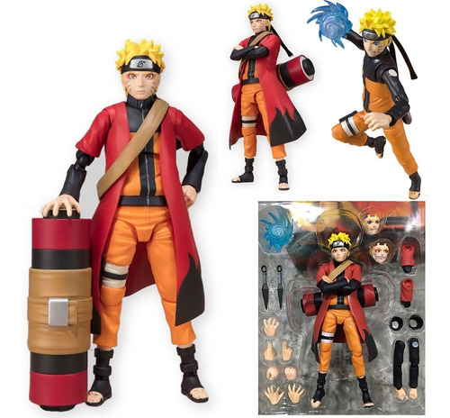 ¡nuevo! Figura De Acción Articulada Móvil Uzumaki Naruto