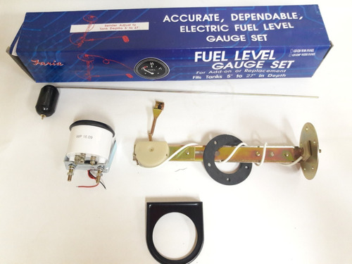 Reloj De Gasolina Con Flotante Universal Marca Faria
