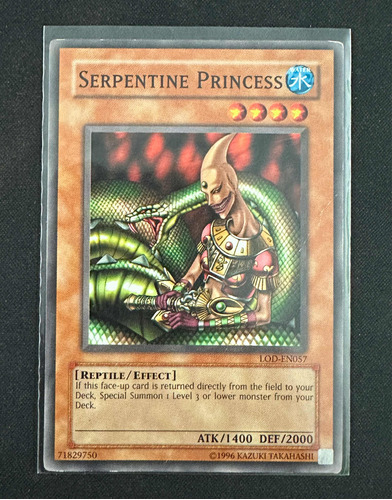 Yugioh Serpentine Princess Lod-057