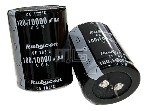 10000uf 100v  Condensador Filtro Capacitor Rubycon  Cap1