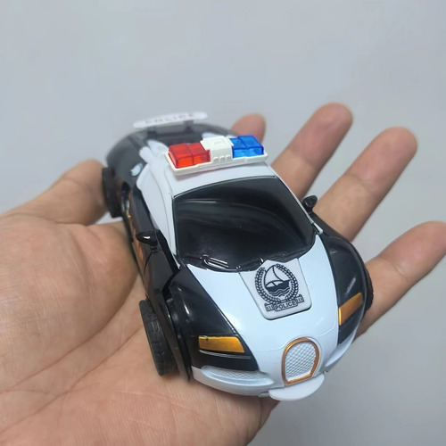 Auto Coche Bugatti Veyron Transformer Por Impacto, Inercia