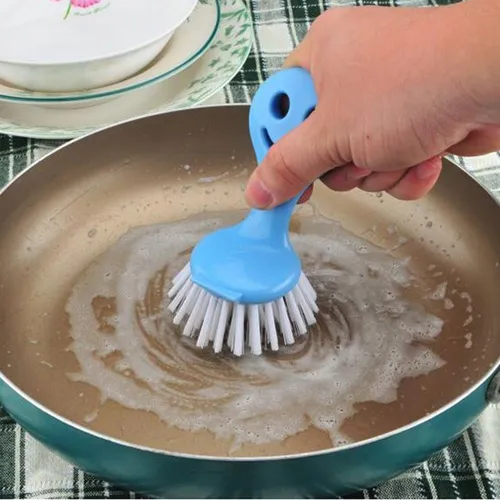 Cepillo Para Limpiar Cocina Baño Smile Emoji Cara Multiusos