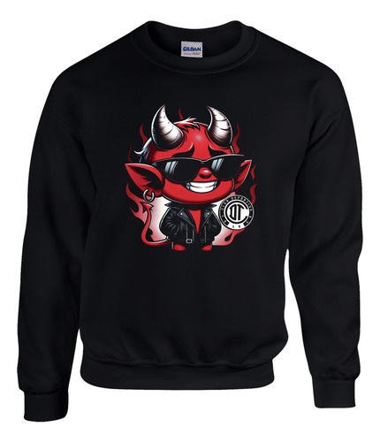 Sudadera Básica Dtf Fútbol Toluca Diablos Rojos México M. 04