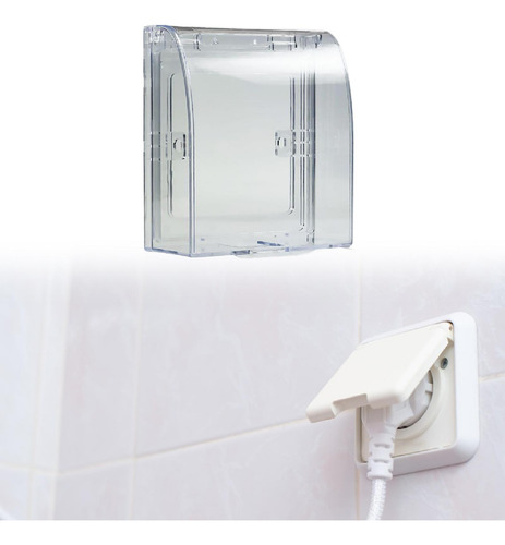 Cajas De Tapa De Salida Eléctrica 10x, Cajas Transparente