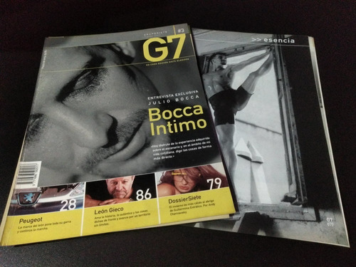 Julio Bocca * Tapa Y Nota Revista G7 3 * 2008