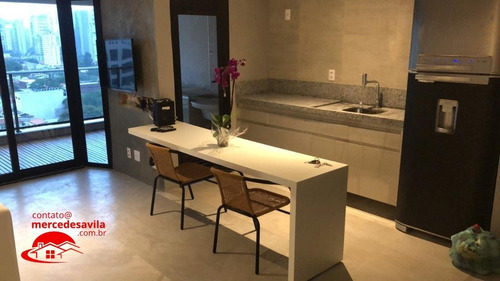 Imagem 2 de 15 de Apartamento Mobiliado - Uma Vaga 52,88 M² - V-103796