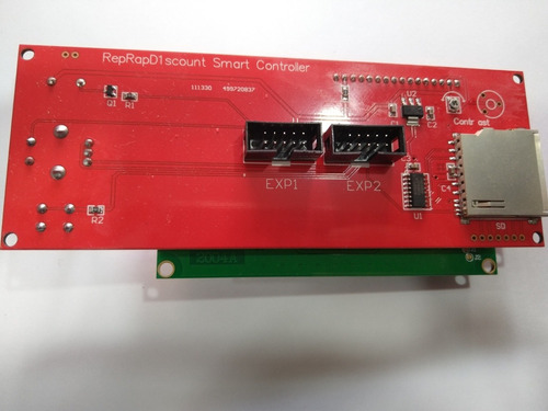 Lcd Impresora 3d 20*4 Lector Sd Ramps 1.4 Prusa Pantalla