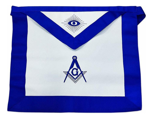 Delantal Masónico   Sintético Azul Lodge Master Mason...