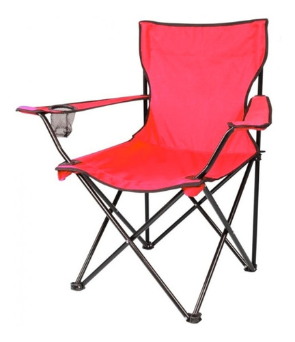 Silla De Playa Camping Picnic Pesca Plegable Con Portavaso