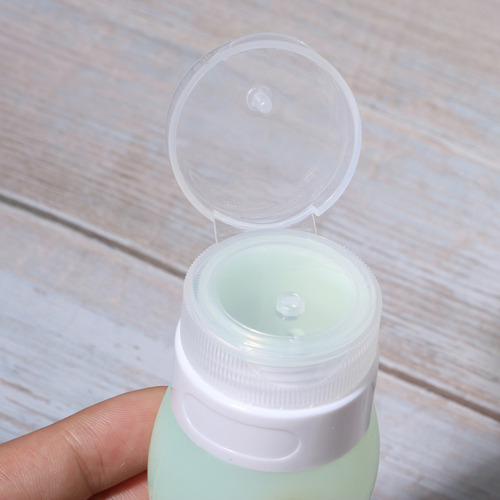 Recipientes De Champú Travel Bottle De Silicona Para Apretar