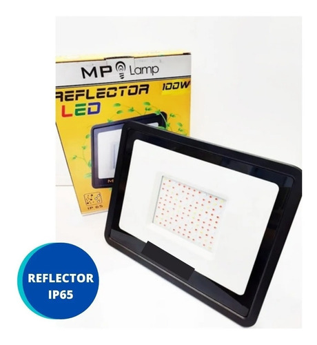 Reflector Led Bajo Consumo Exterior 100w Ip65 220v