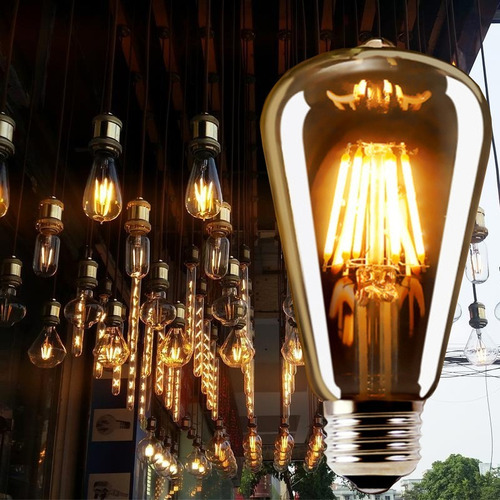 Ampolleta Led Tipo Edison 6 Watts Retro Vintage