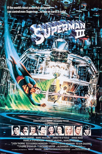 Superman 3 Poster De Dc