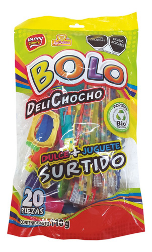 Bolo Delichocho 20 Pzs Dulces Y Juguetes Las Delicias