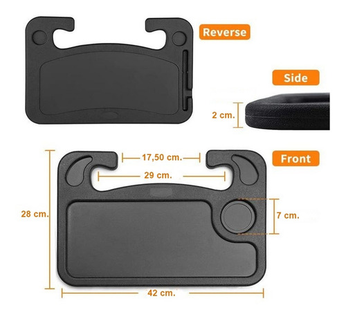 Escritorio Bandeja Mesa De Volante Para Comida Laptop Viajes