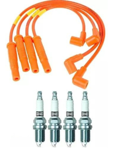 Kit Cables Y Bujías Ferrazzi Vw Gol Trend Fox Suran Golf 1.6