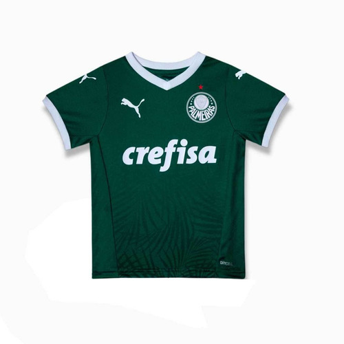 Camiseta Infantil Do Palmeiras Puma I 2022 Original Oficial