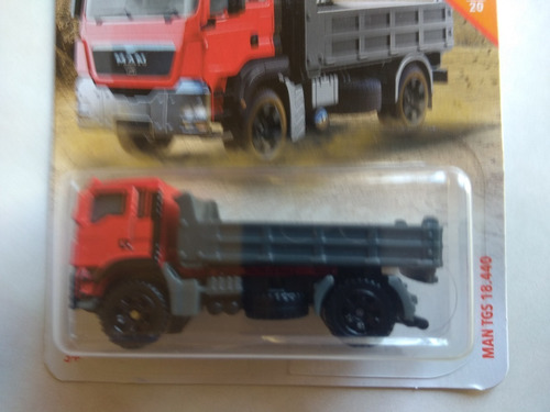 Matchbox Man Tgs 18 440 Construccion Camion Mb0 (Usado)