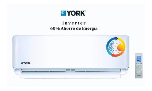 Aire Acondicionado Minisplit York Inverter 1 Ton 220v F / C