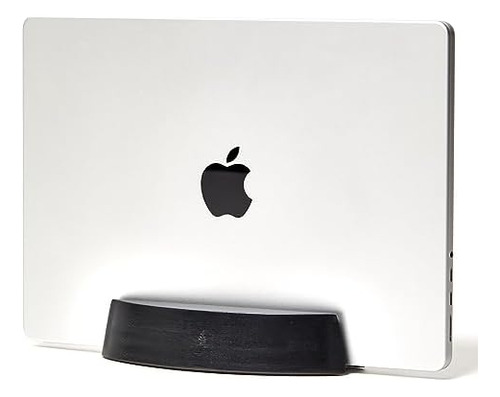 Nordik - Soporte Vertical Para Laptop, Color Negro, Base Y S