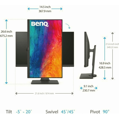 Benq Monitor Tecnología Aqcolor Para Una Reproducción