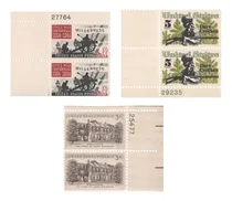 Comprar Estampillas X6 Estados Unidos 1954 1964 1967 + Regalos