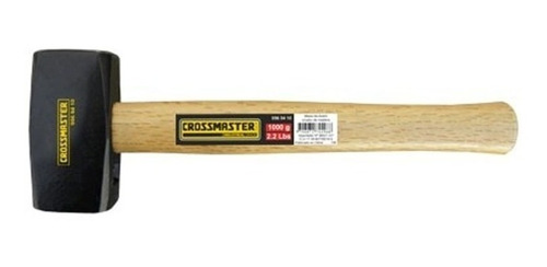 Maza De Acero Cabo Madera 800 Gramos Crossmaster