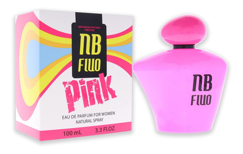 Perfume Nb Fluo Pink De New Brand Perfumes Para Dama 
