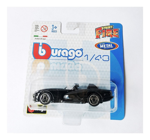 Dodge Viper - Escala 1/43 Burago Street Fire