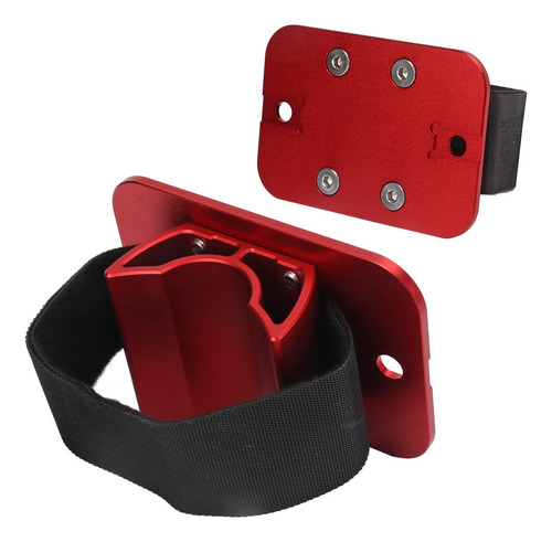 Soporte De Rueda Trasera De Coche Rojo Rojo Para Techo De Bi