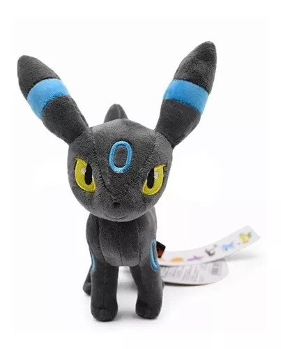 Umbreon Shiny Eevee Evolução Bicho Pelúcia Pokémon 20cm