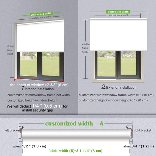 Persiana Motorizada Control Remoto Para Ventana Motor