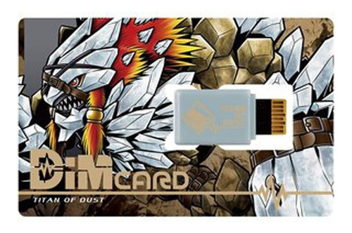 Pulsera Bandai Digimon Vital Dim Card Infinite Tide Titan