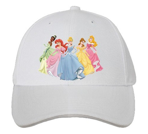 Gorras Para Niño - 12 Un. - Princesas - Souvenirs