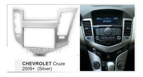 Adaptador Radio Bisel Chevrolet Cruze 2009-2012  Doble Din 