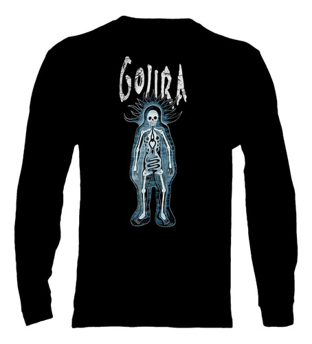 Polera Manga Larga Gojira - Ver 09 - The Way Of All Flesh