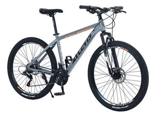 Bicicleta Mountain Bike Ridge Aro 27,5 21 Vel Hombre Color 1625050 - gris Tamaño del cuadro L