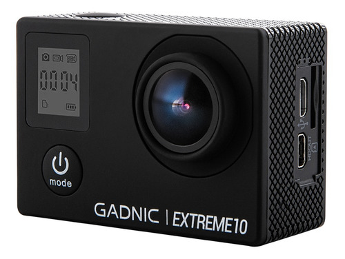 Imagen 4 de 9 de Cámara De Video Gadnic Extreme 10 4k Mcdep010 Ntsc/pal Gris