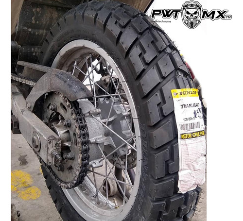 Juego Cubierta Dunlop Trailmax 130 / 80 - 17 Y 90 / 90 - 21