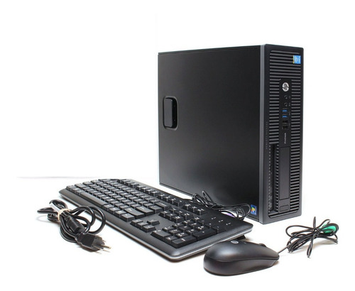 Cpu + Monitor Hp Prodesk Core I5 4gb 500gb 20 Pol - Novo