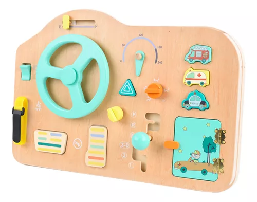 Início do estudo educacional brinquedo do bebê mesa montessori