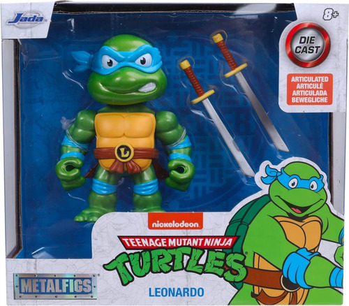 Jada Toys Teenage Mutant Ninja Turtles 4 Leonardo - Figura .