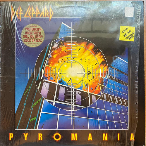 Disco Lp - Def Leppard / Pyromania. Album (1983)