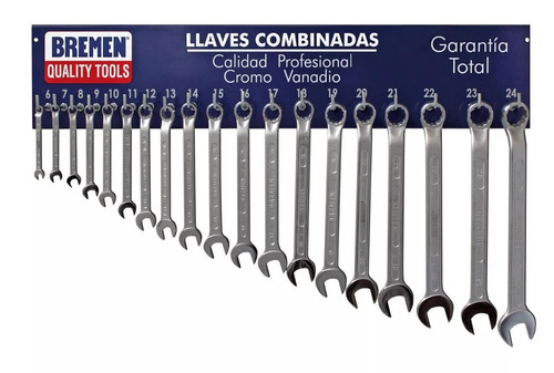 Imagen 4 de 8 de Llave Combinada 11 Mm Profesional Bremen