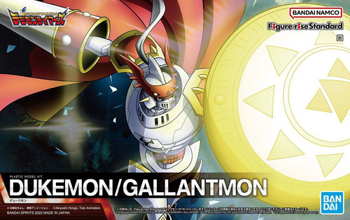 Digimon Dukemon Std Figure Rise Model Kit Bandai Jp