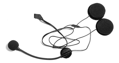 Motocicleta Bt Intercomunicador Con Radio Fm Casco Bt Auricu