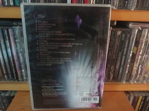 Sarah Brightman - Symphony Live In Vienna Dvd No Enya. (Usado)