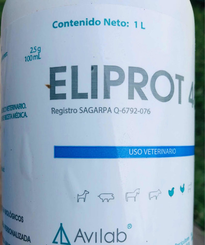 Eliprot 48 De 1 L (toltrazuril) Para Coccidias.